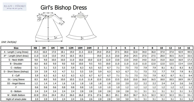 Easter Bunny Smocked Dress in Blue Gingham Flutter Sleeve Bishop dress