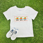 Smocked Pumpkin Boy's Shirt