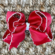 Moonstitch Hair Bow in Grosgrain Ribbon
