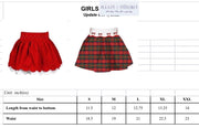 Pink Gingham Ruffle Skirt- Smocked Waist and Built in Shorts- Spring, Fall, Summer, Toddler, Girl, Tween, sibling, Easter, Big Sister 753 *E