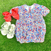 Floral Charlotte Bubble in America Liberty Print