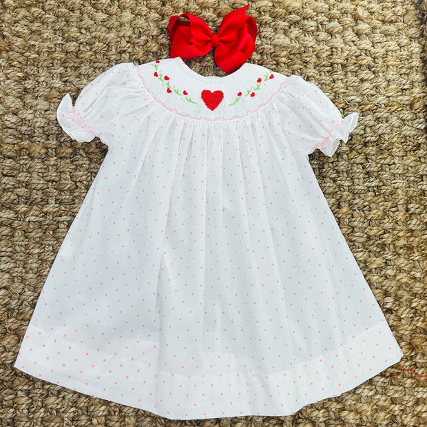 Valentine Smocked Dress Lille Valentine Smocked Dress Lille