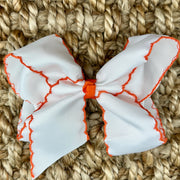 Moonstitch Hair Bow in Grosgrain Ribbon