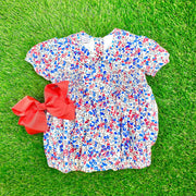 Floral Charlotte Bubble in America Liberty Print