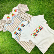 Smocked Pumpkin Boy's Shirt