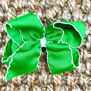 Moonstitch Hair Bow in Grosgrain Ribbon