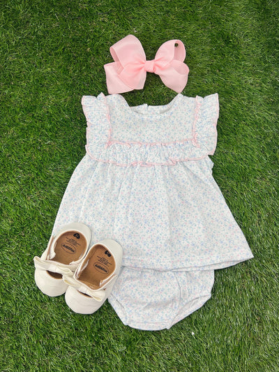 Two Piece Top and Bloomer Set -