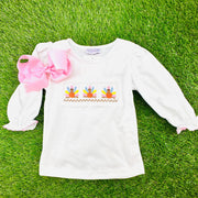 Girl's Turkey Smocked Shirt