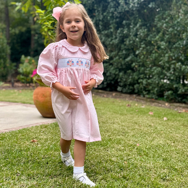 Smocked Turkey Windsor Dress