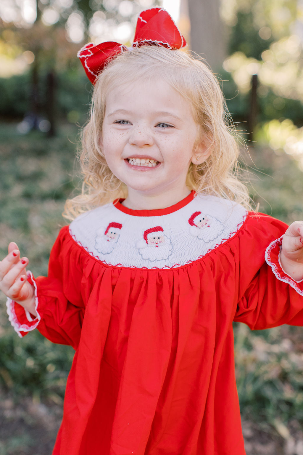 red smocked christmas dress Hand Smocked Dress, Angel Dress, Red Smocked Dress Angel Smocked Dress Christmas Dress Smocked Christmas Red Dress Angel Smocked Dress