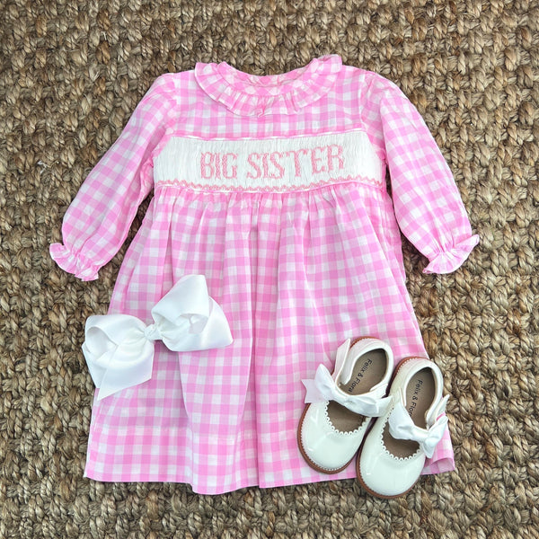 big sister embroidered dress Sissy Big Sister Dress main image 1