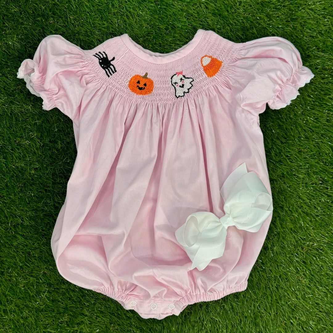 Girls 3T Smocked sweets Give buy thanks bubble romper