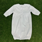 Smocked Baby Brother Layette Gown