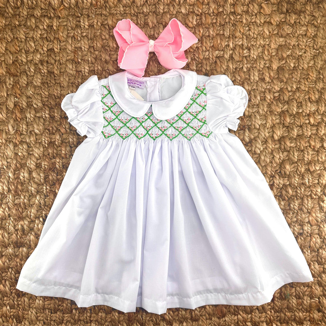 Smocked Tuscany Heirloom Dress