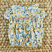 Autumn Floral Smocked London Bubble