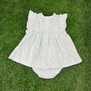 Two Piece Top and Bloomer Set -