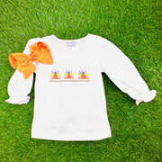 Girl's Turkey Smocked Shirt