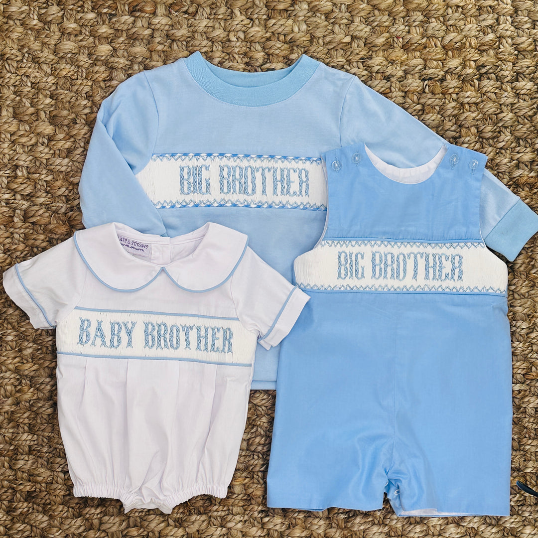 Baby Brother Bubble – Pleats and Stitches