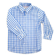 Classic Blue Gingham Oxford Shirt