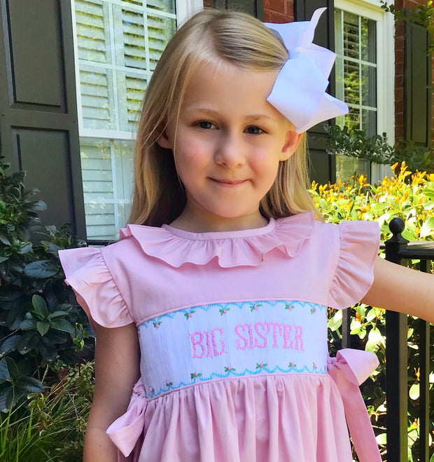 Big Sister Smocked Emmy Dress 10 Big Sister Smocked Emmy Dress 10