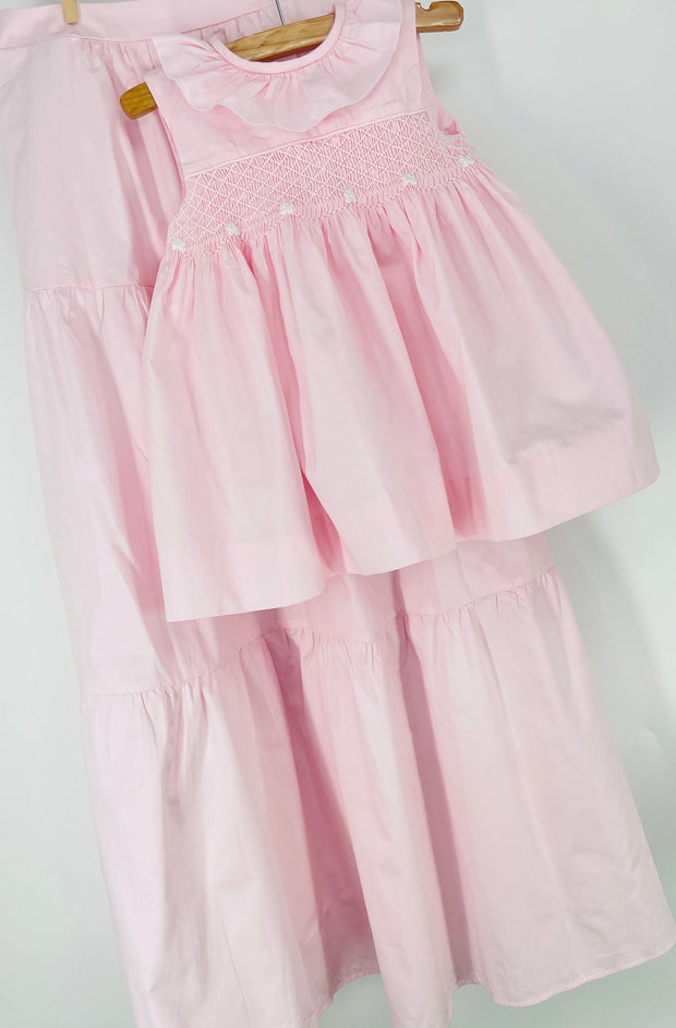 Toulouse Heirloom Pink Smocked Dress